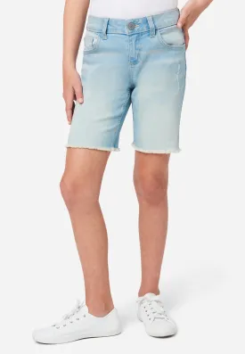Denim Bermuda Shorts