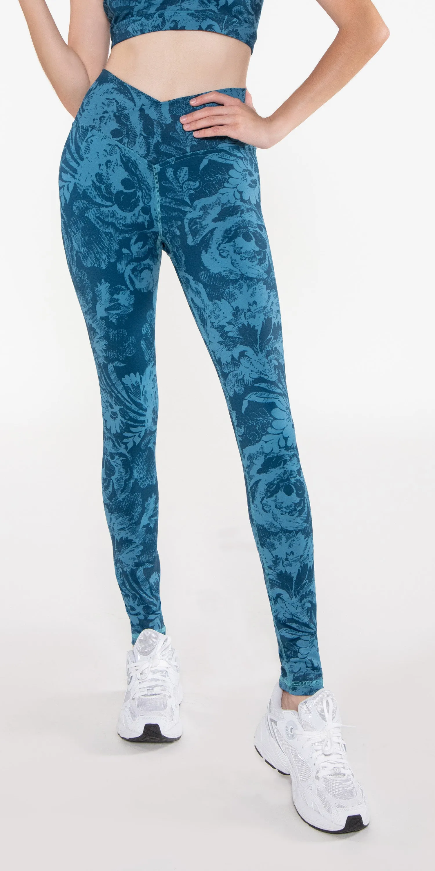 Denim Bouquet - Lotus Legging [Final Sale]
