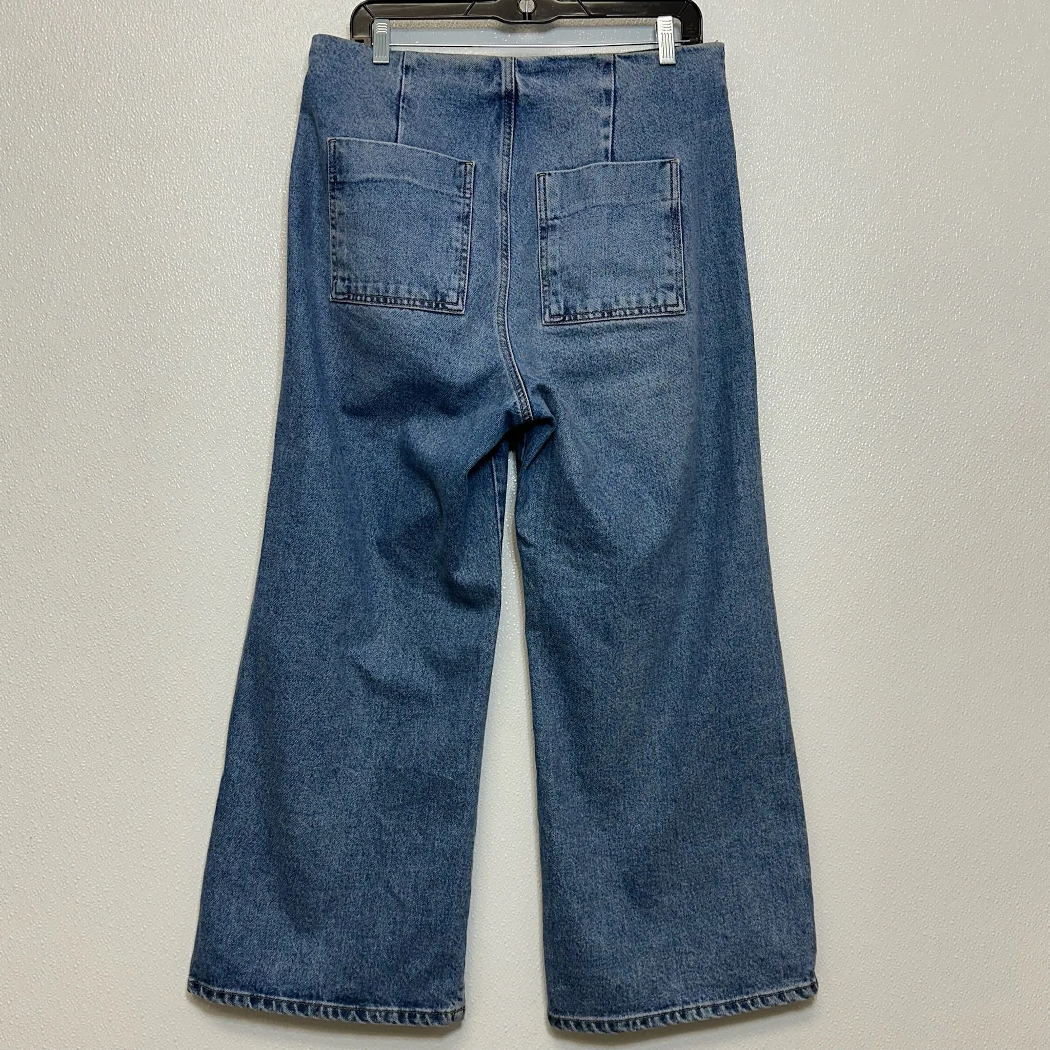 Denim Jeans Wide Leg Zara, Size 8