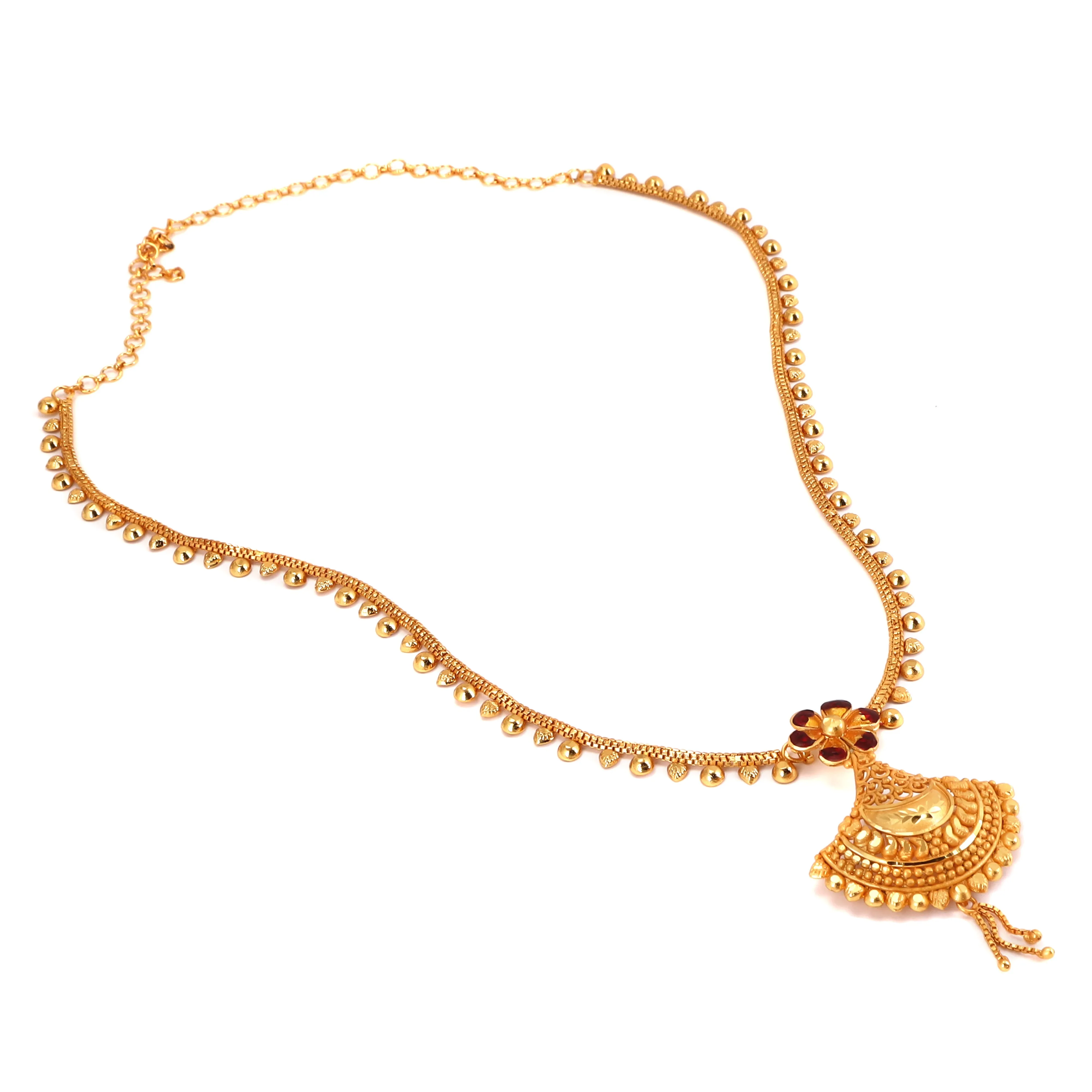 Dipti - Minakari Chain Necklace Set