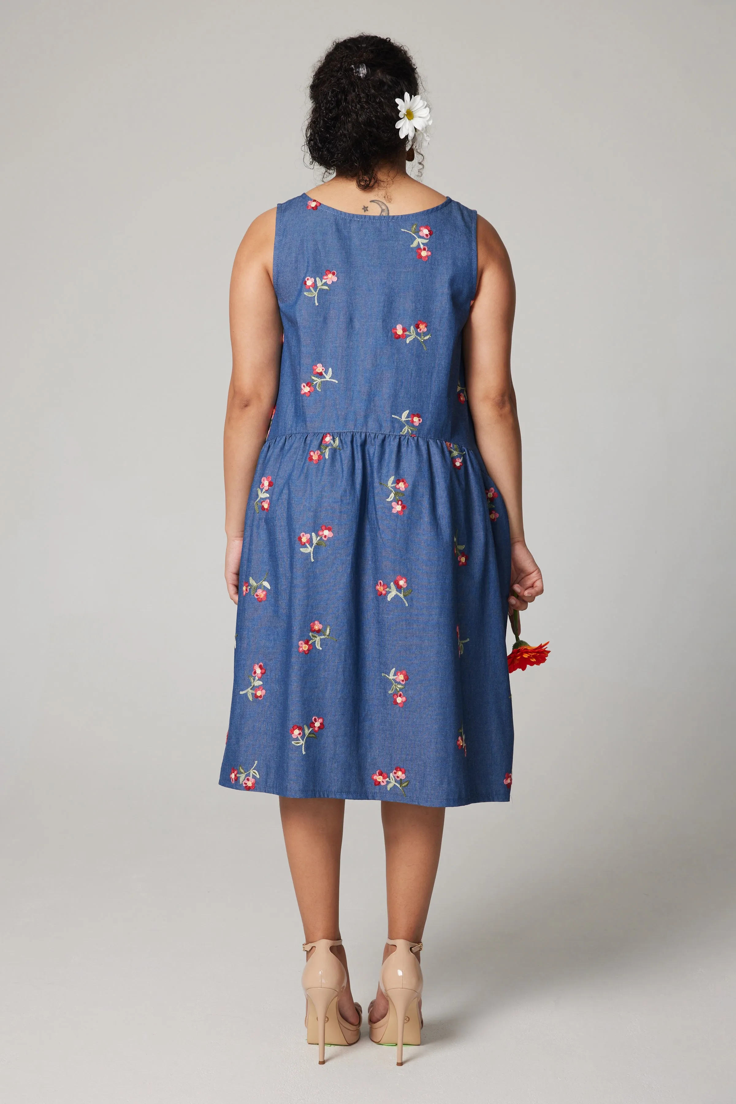 Eclipse Dress - Denim