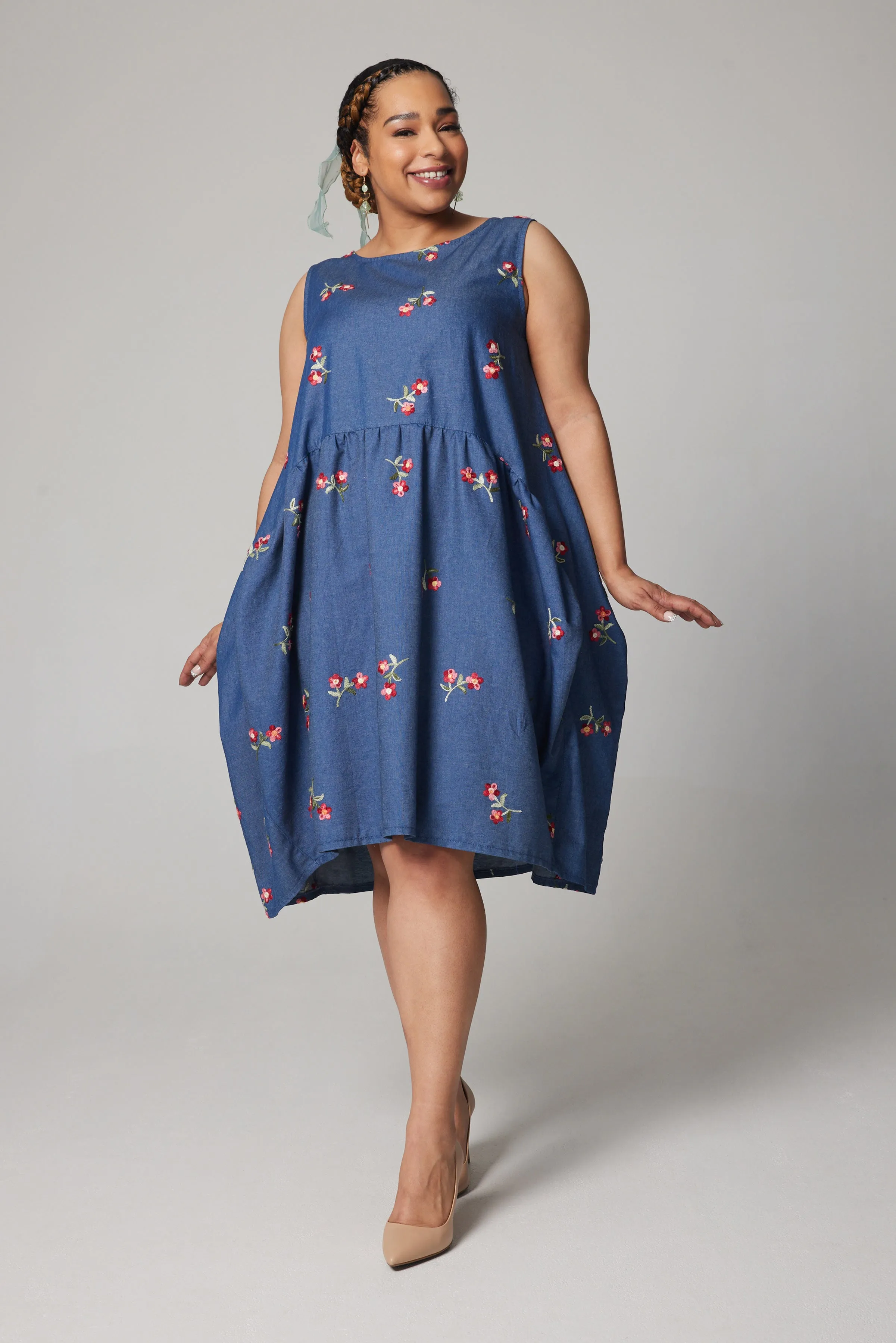 Eclipse Dress - Denim