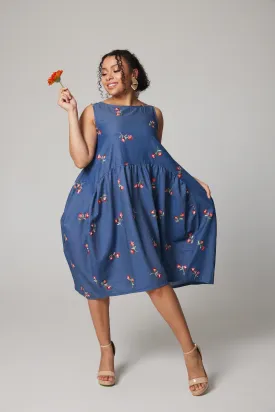 Eclipse Dress - Denim