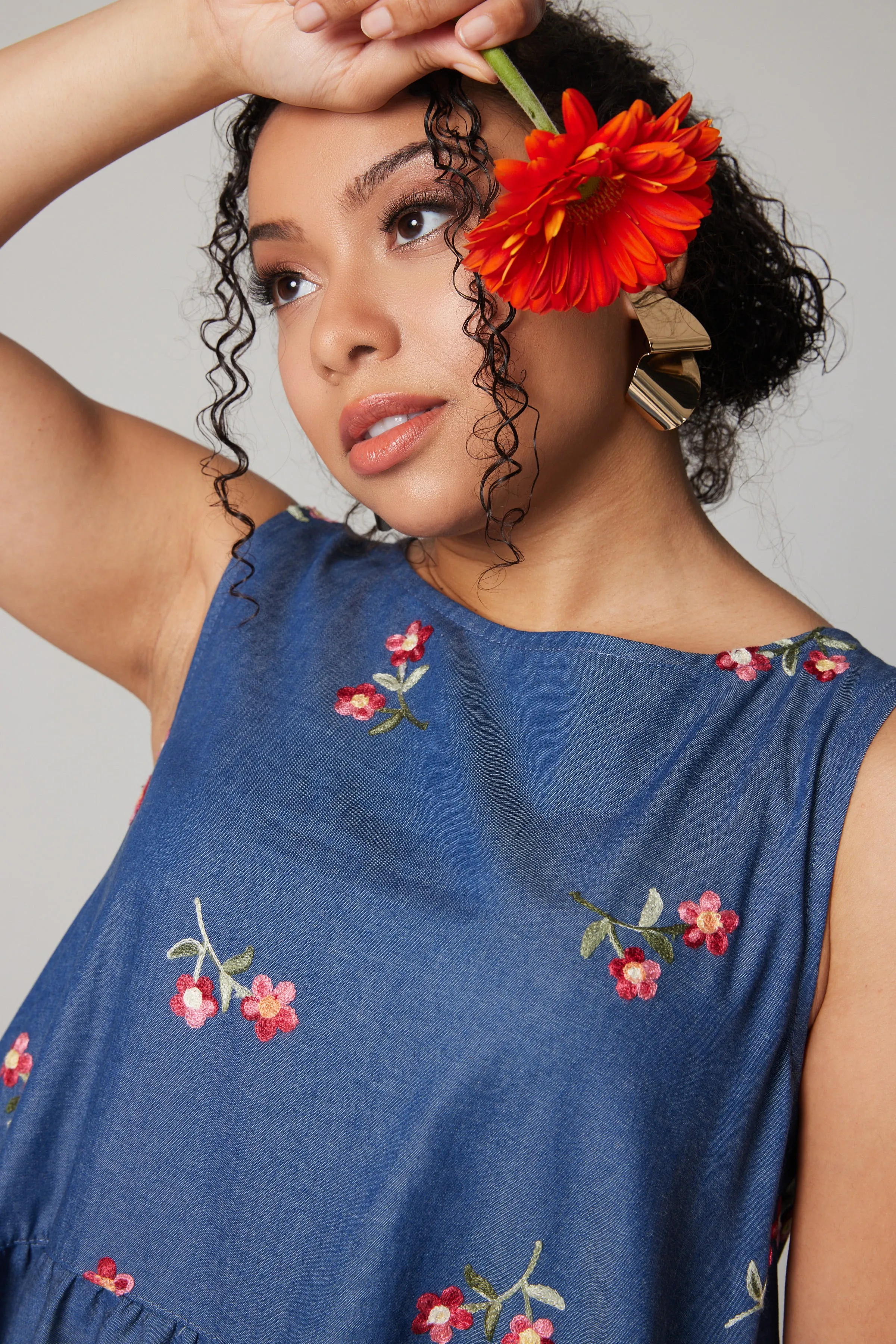 Eclipse Dress - Denim