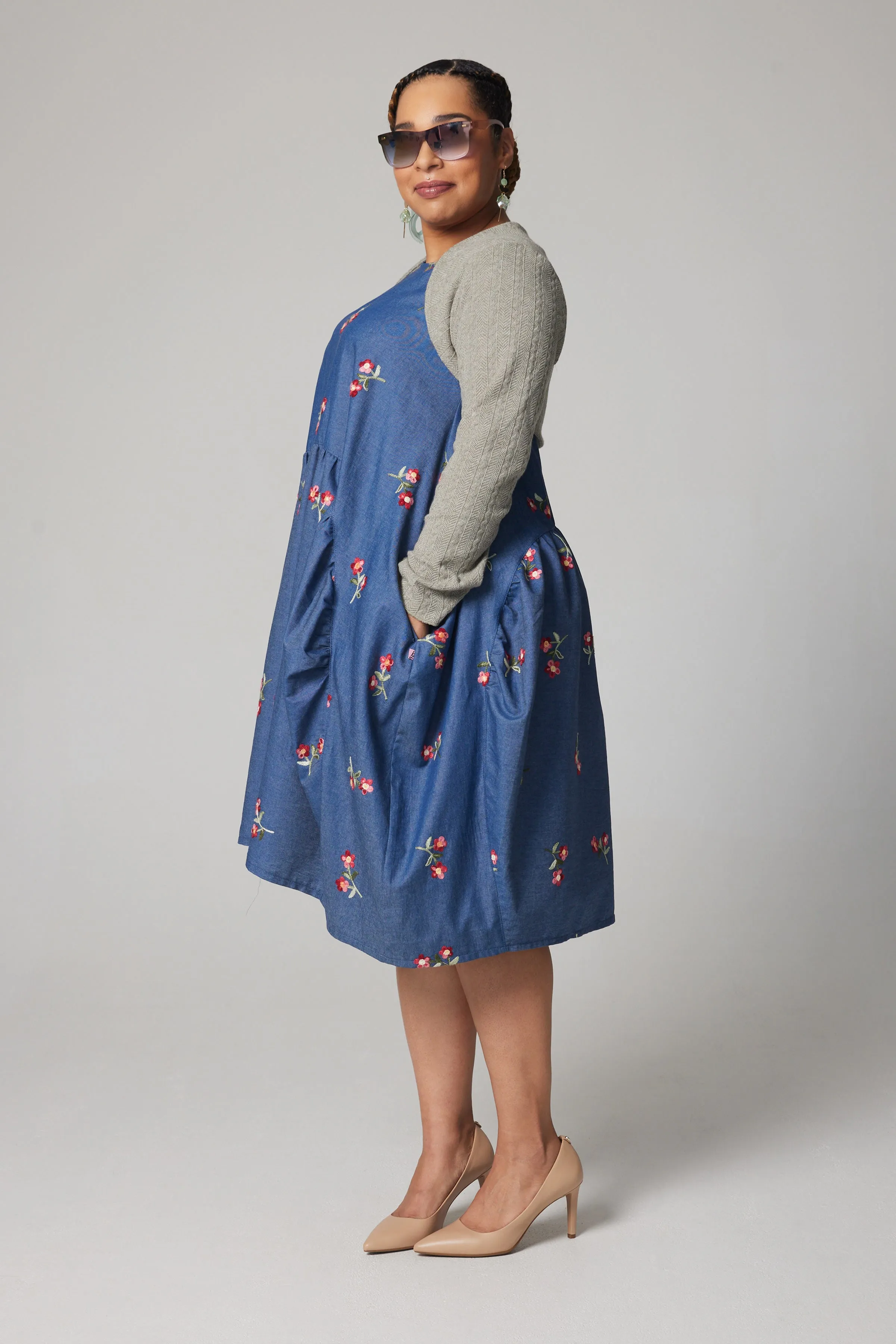 Eclipse Dress - Denim