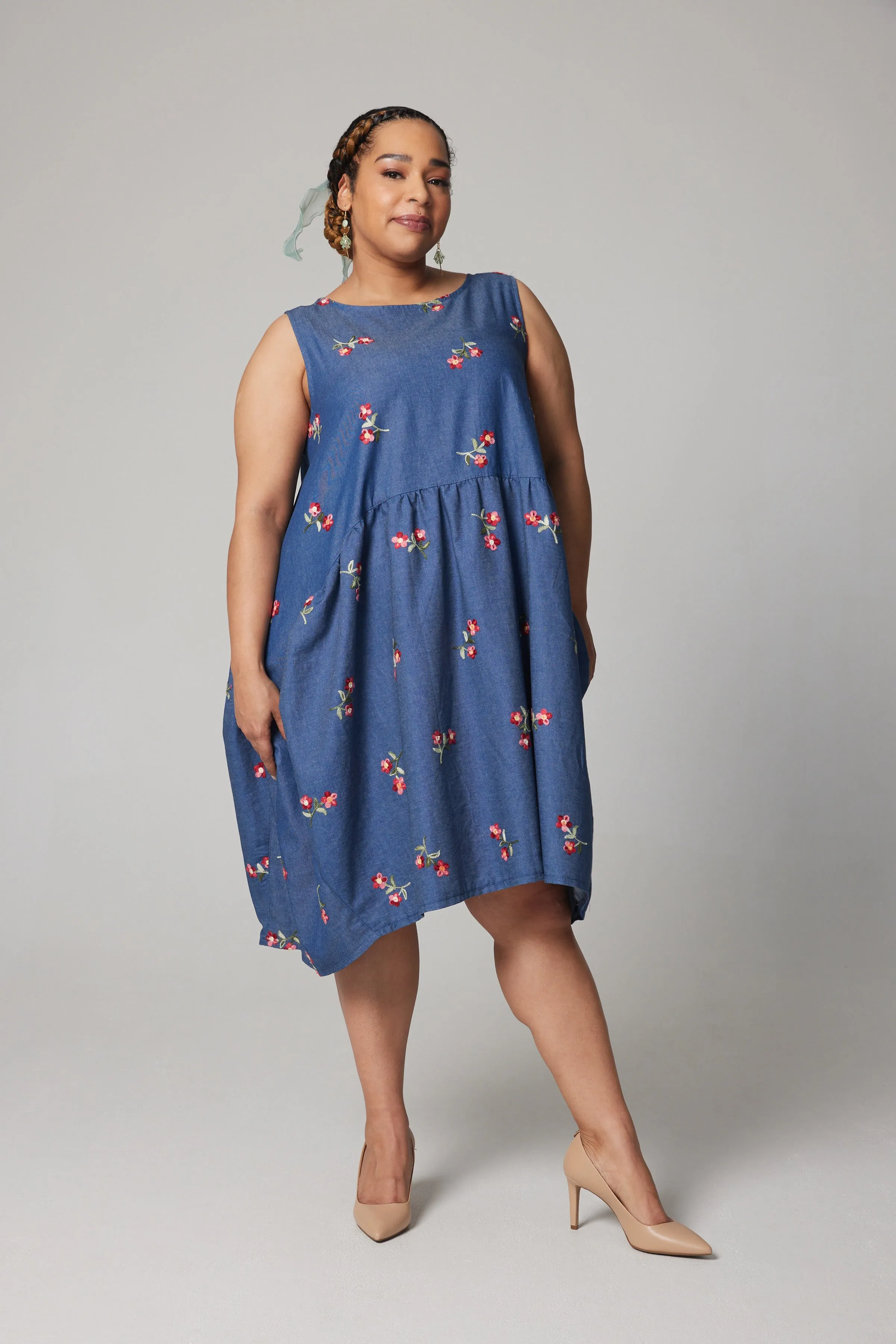 Eclipse Dress - Denim
