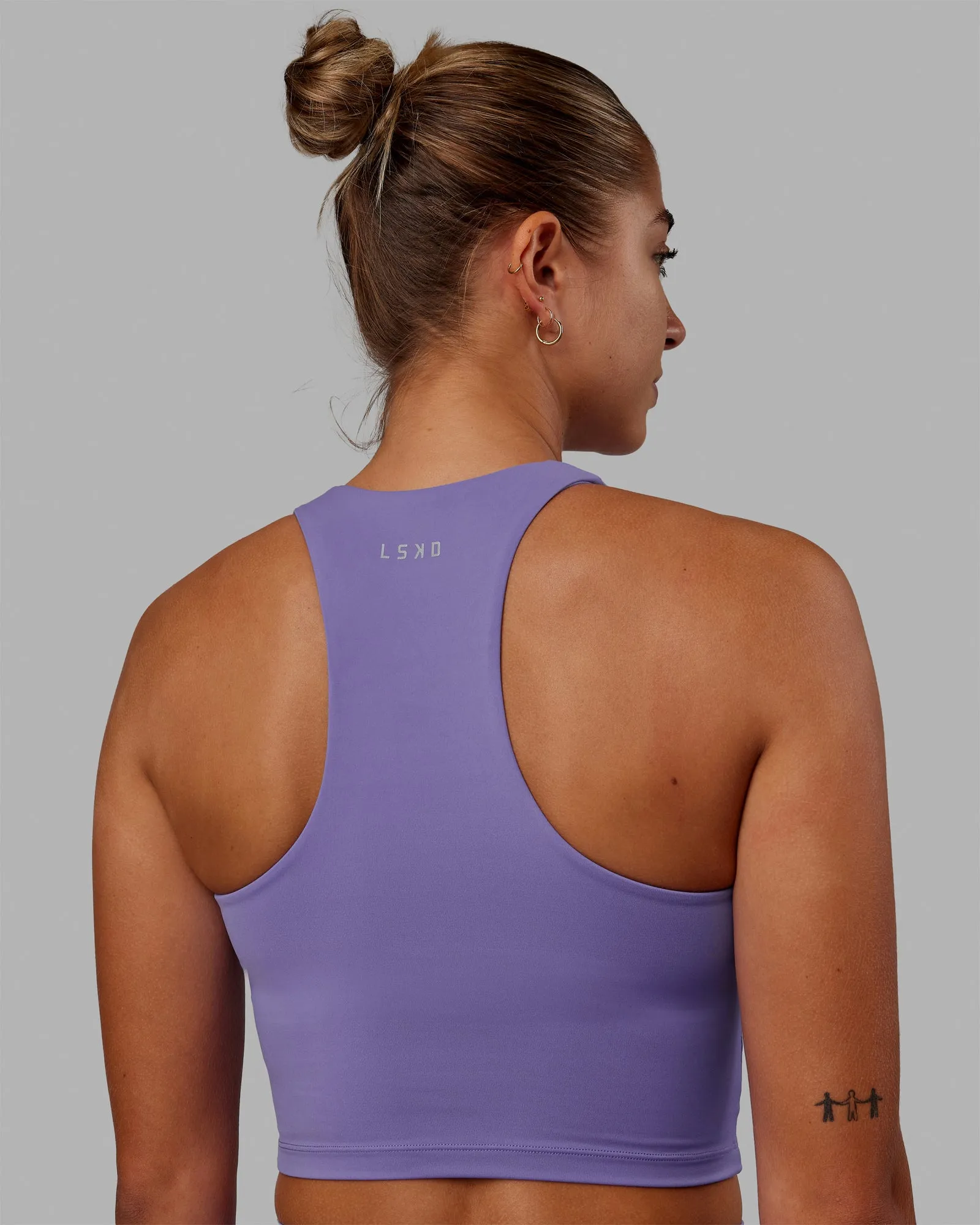 Enhance Shelf Bra Tank - Dahlia Purple