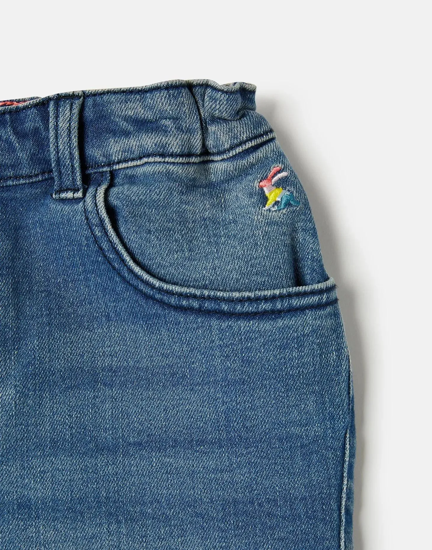 Girls Monaco Denim Shorts | Joules
