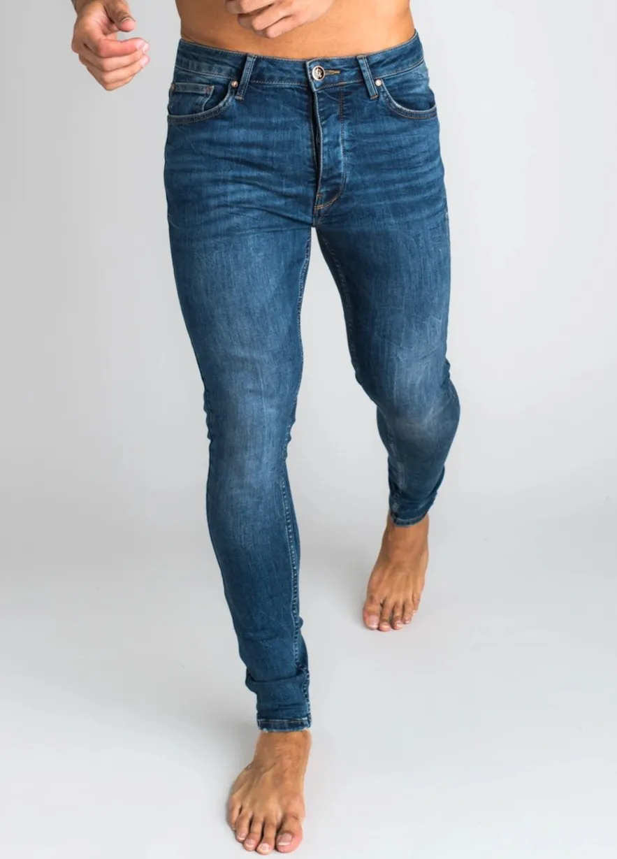 GK Ford Skinny Denim - Stone Wash