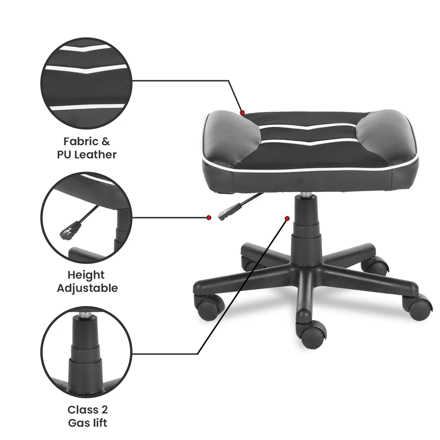 Green Soul Leg Rest Stool