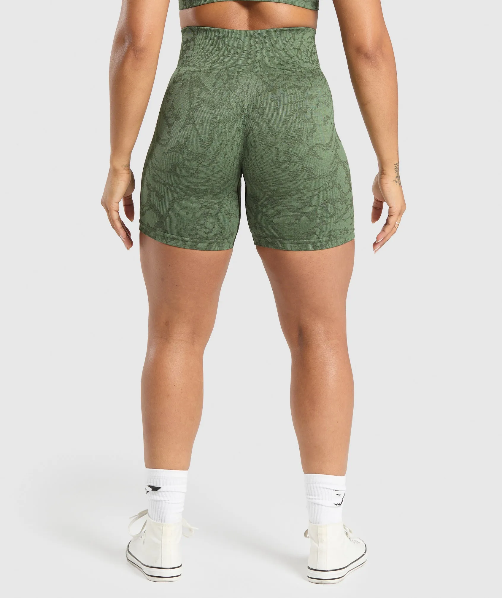 Gymshark Adapt x Whitney Shorts - Force Green/Winter Olive