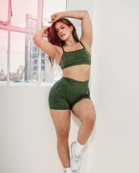 Gymshark Adapt x Whitney Shorts - Force Green/Winter Olive