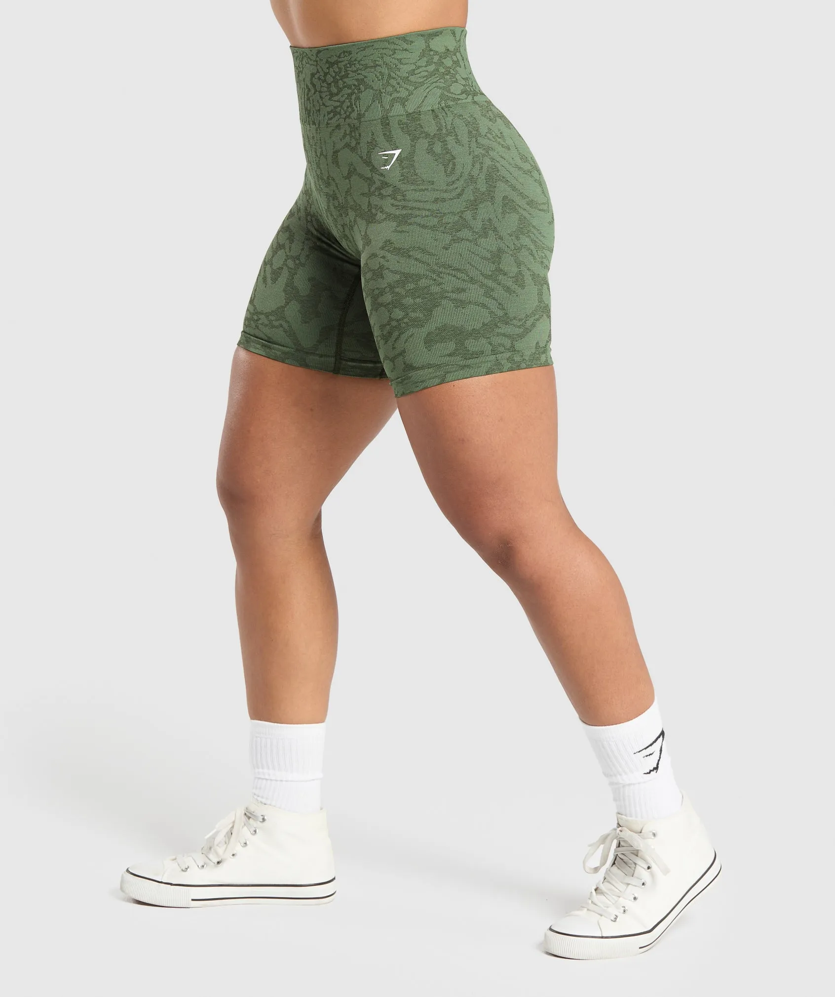 Gymshark Adapt x Whitney Shorts - Force Green/Winter Olive