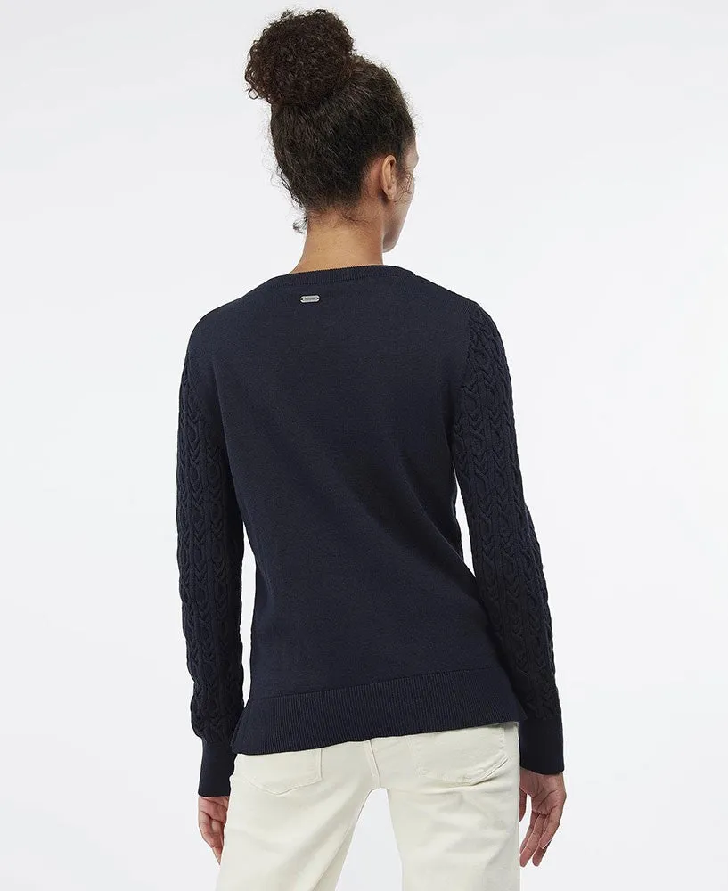 Hampton Knitted Jumper - Navy