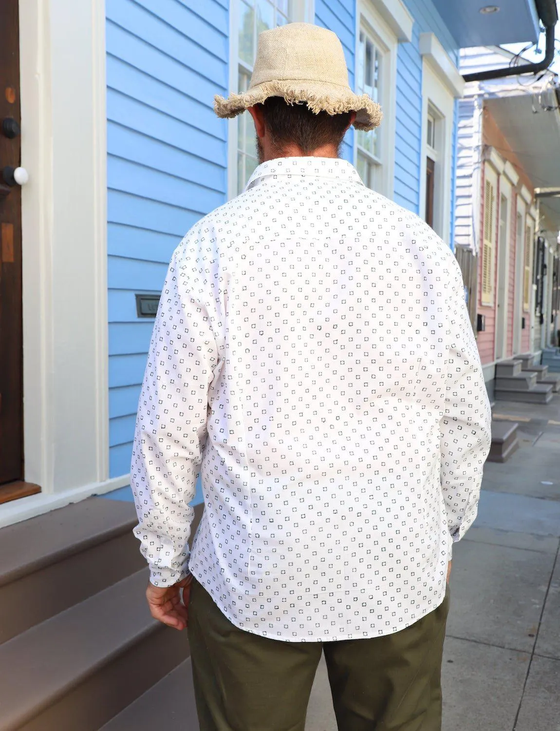 Harit Organic Cotton Men's Button Down Shirt