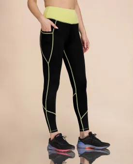 High Waisted Leggings in Second SKN Fabric