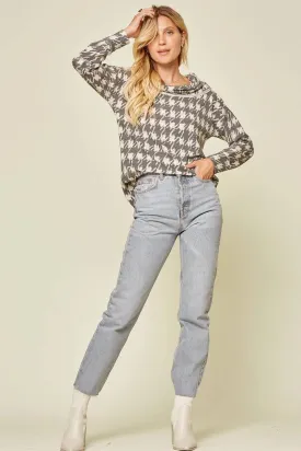 Hounds Tooth Top