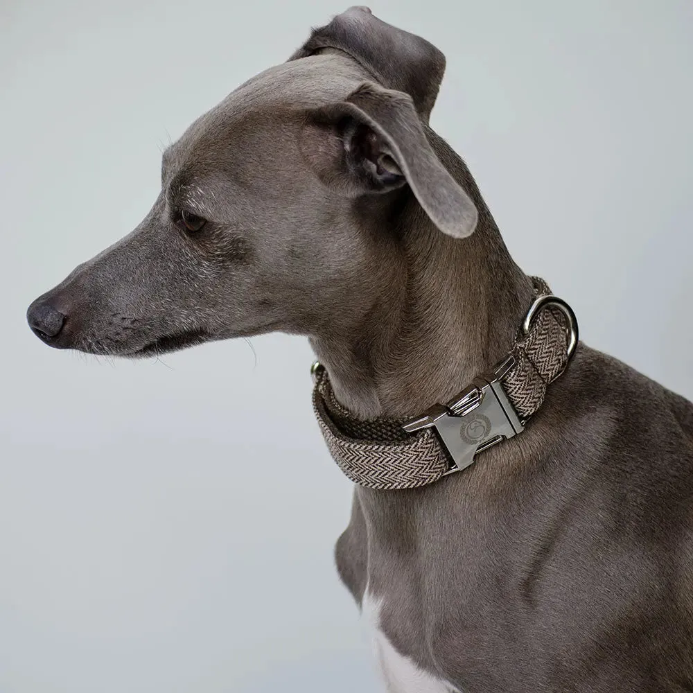 Hundehalsband „Balmoral“ - braun