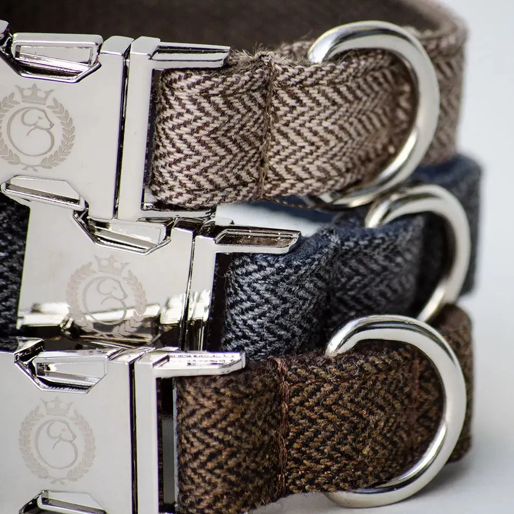 Hundehalsband „Balmoral“ - braun