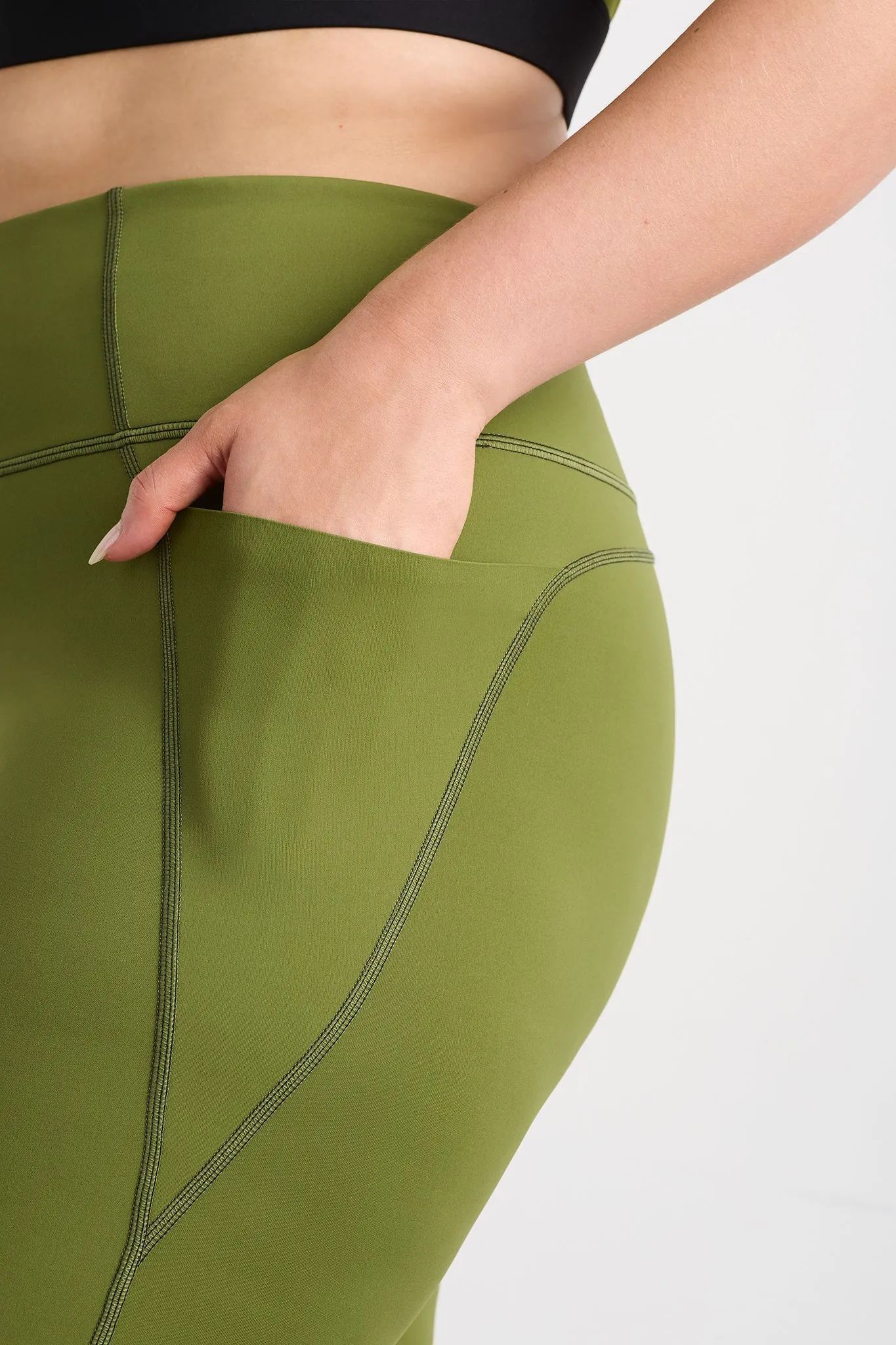 Inset Full Length Legging 250