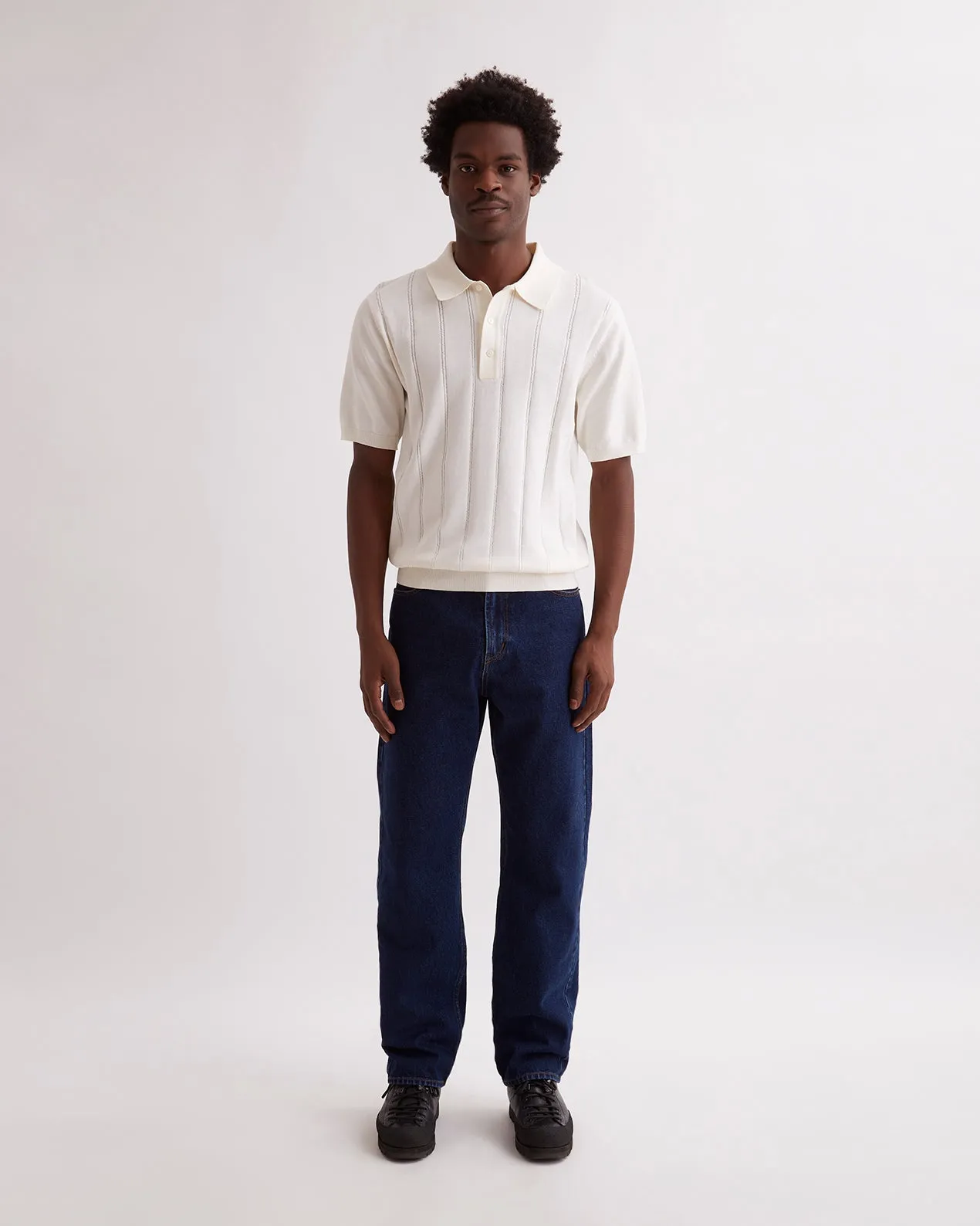 Jahmad Mini Cable Knit Polo