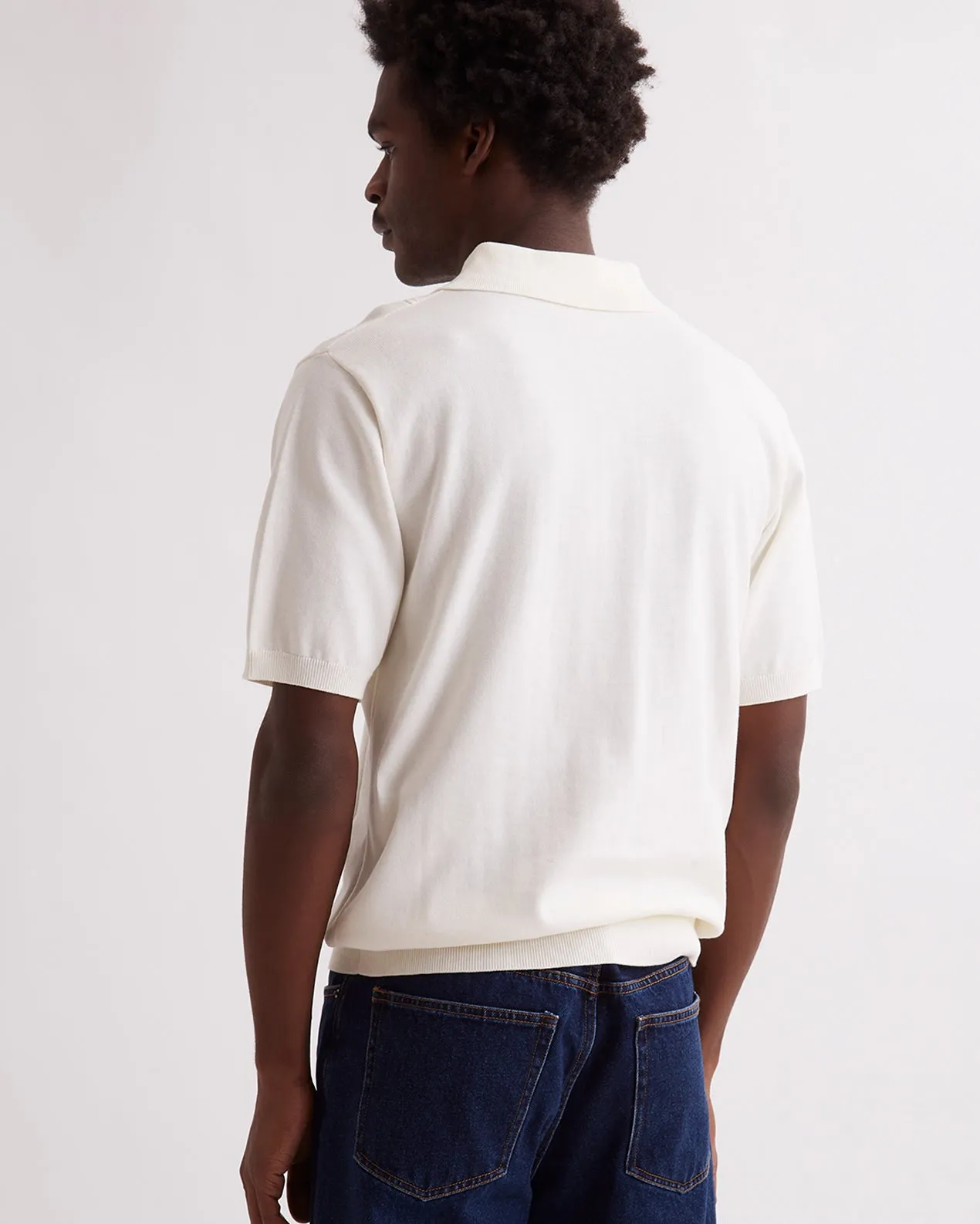 Jahmad Mini Cable Knit Polo