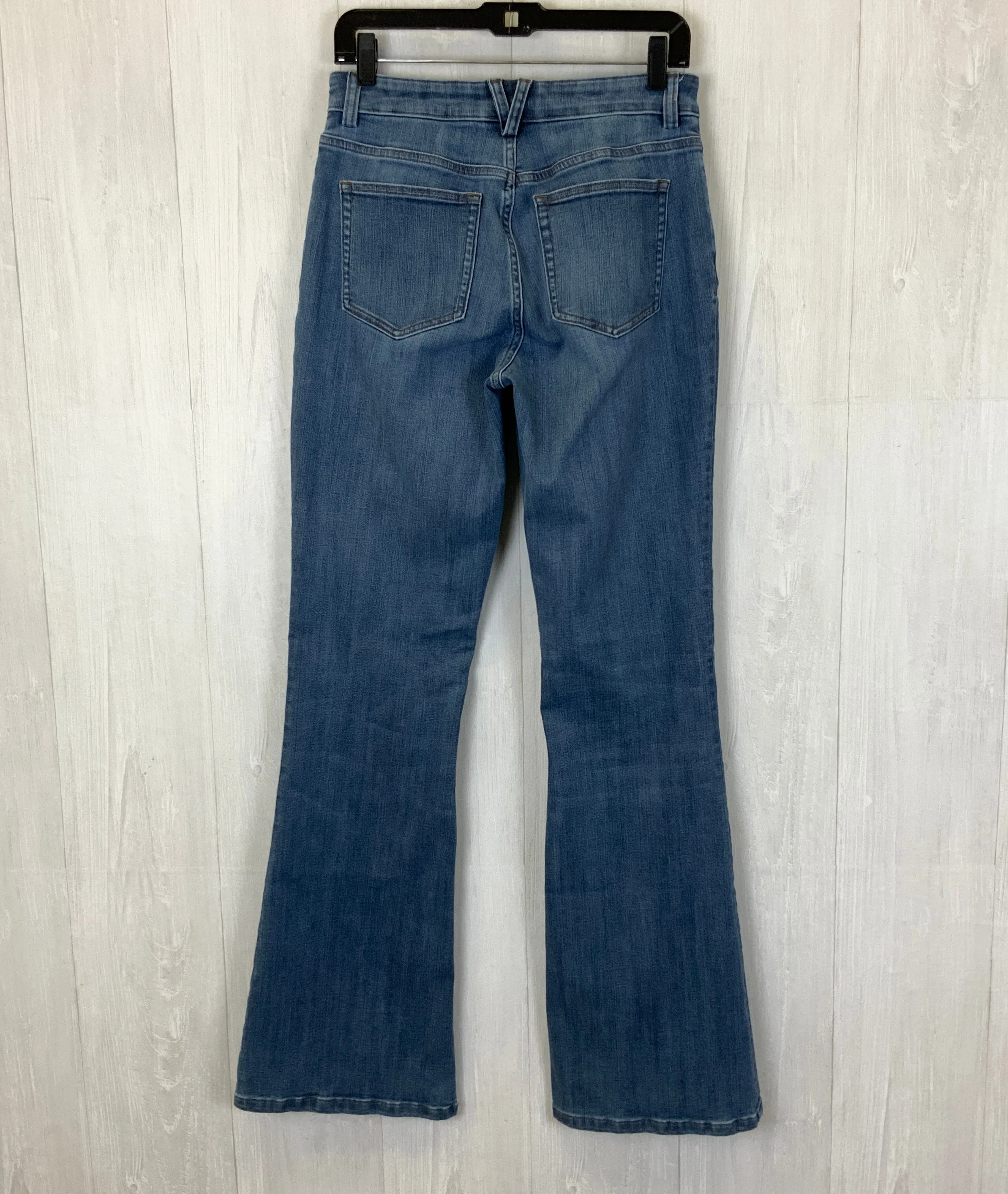 Jeans Flared By Duluth Trading In Blue Denim, Size: 6long