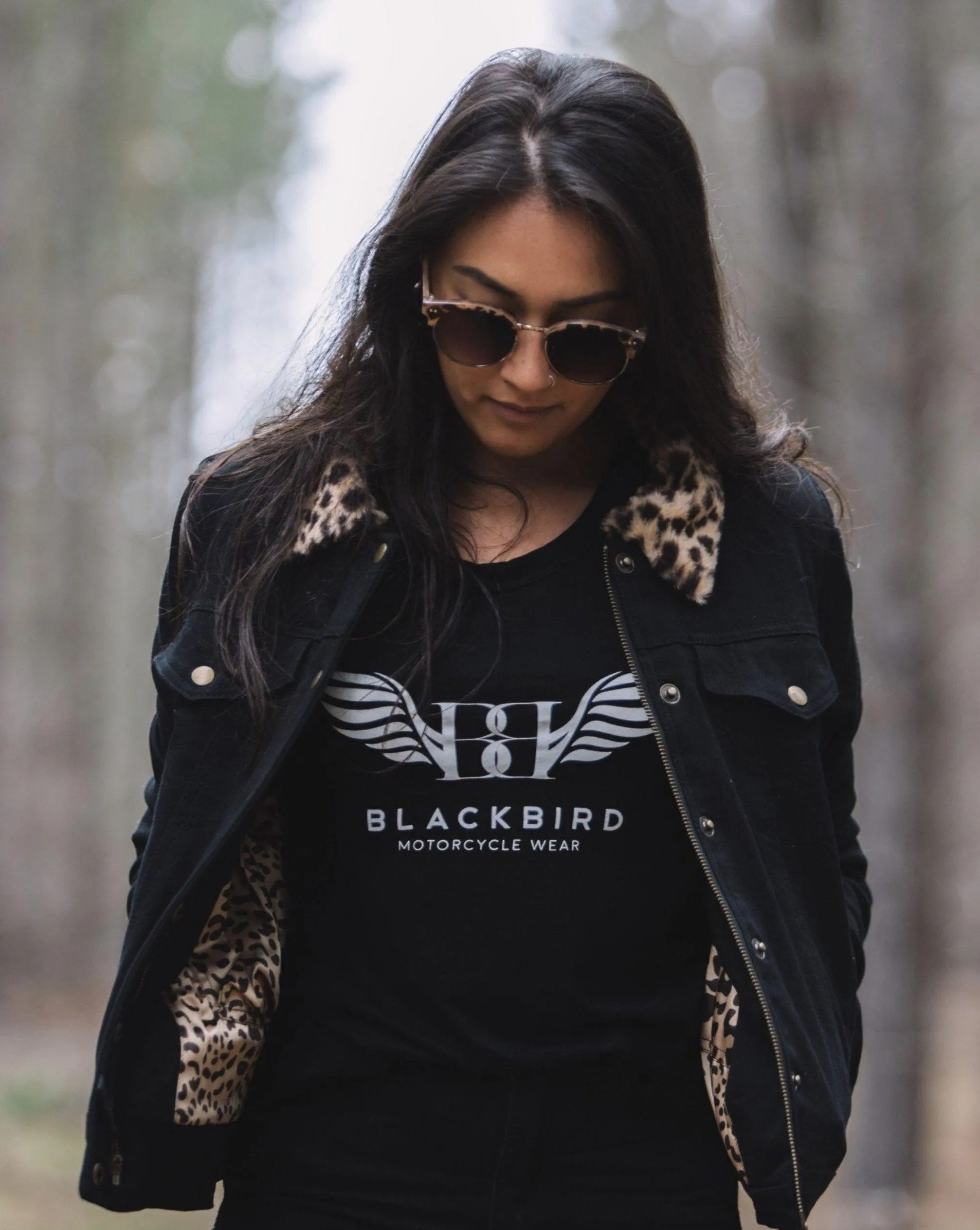 Jungle Jane Denim Motorcycle Jacket (Armoured)