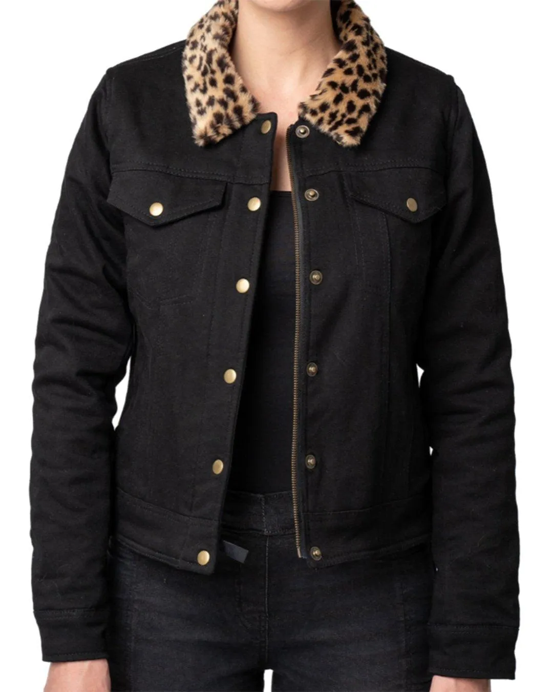 Jungle Jane Denim Motorcycle Jacket (Armoured)