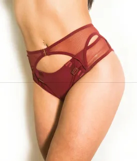 Kaizen Shorts - Matte Burgundy