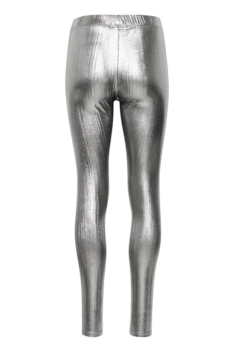 Karen By Simonsen Regitze Leggings in Silver