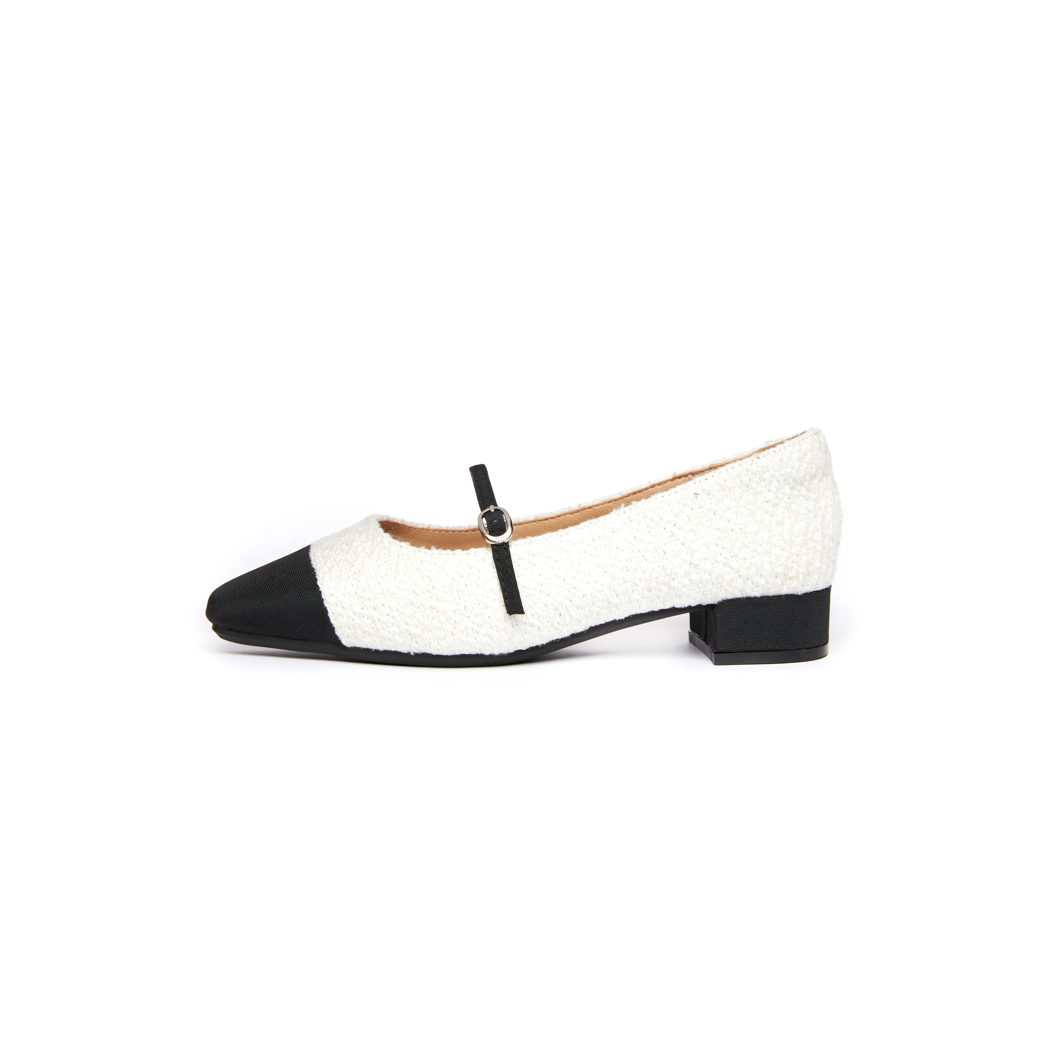 Kedi Tweed Mary Jane - BEI ( Beige )