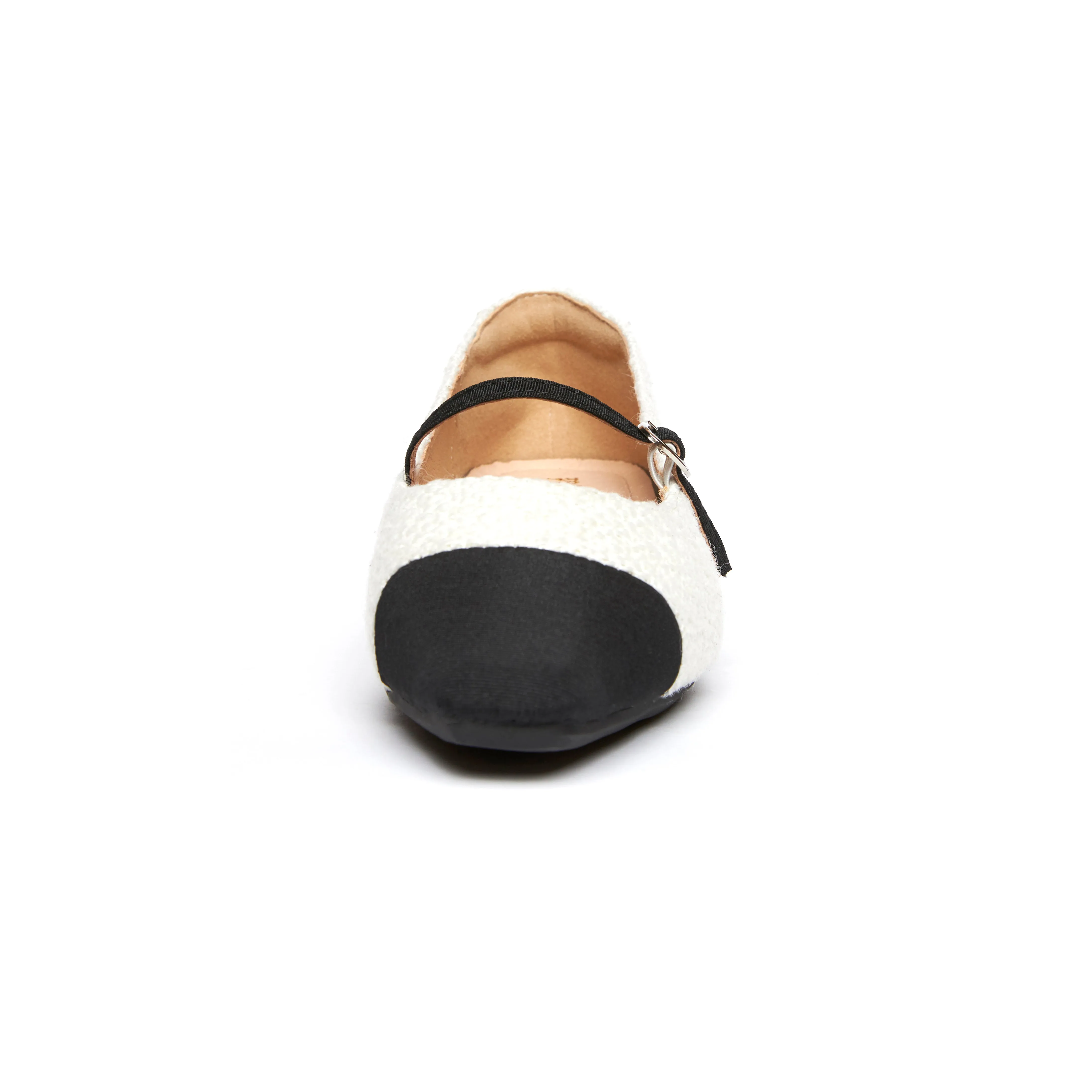 Kedi Tweed Mary Jane - BEI ( Beige )