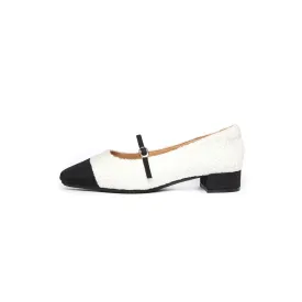 Kedi Tweed Mary Jane - BEI ( Beige )
