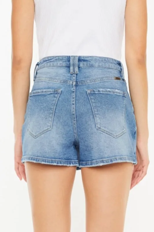 keelan skort - medium wash