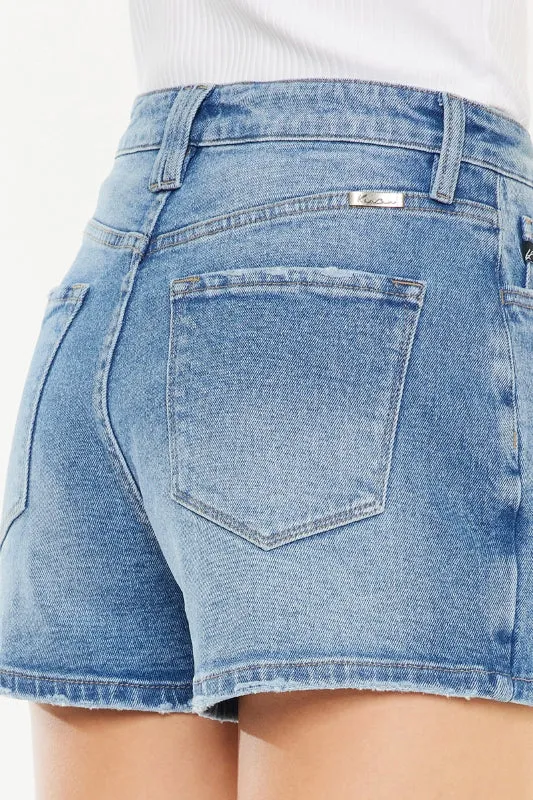 keelan skort - medium wash