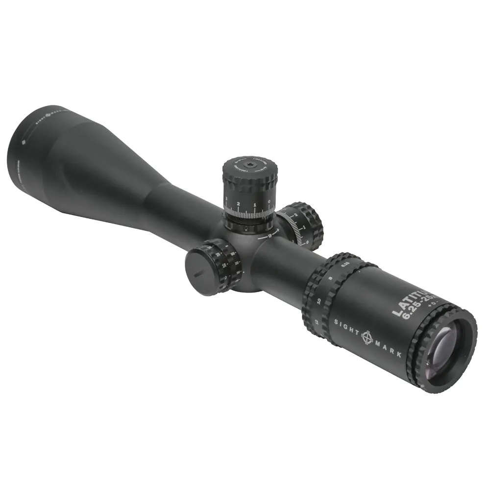 Latitude 6.25-25x56 Scope with F-Class Reticle