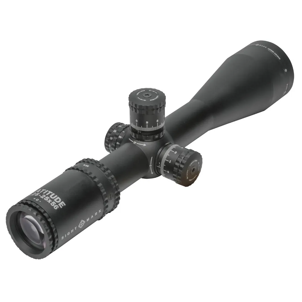 Latitude 6.25-25x56 Scope with F-Class Reticle