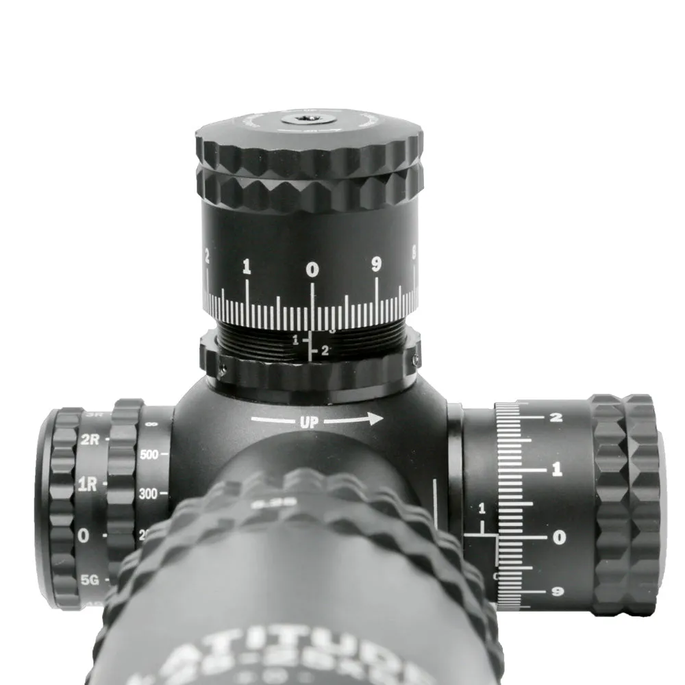Latitude 6.25-25x56 Scope with F-Class Reticle