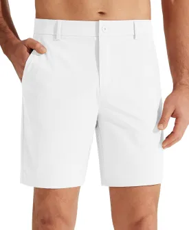 Libin Men's Golf Shorts 7" 9" Work Dress Shorts Casual Flat Front Hybrid Shorts Lightweight Quick Dry Water Resistant