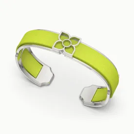 Lotus Silk Cuff - Pomelo Green
