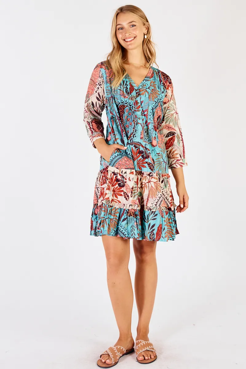 Lula Life Gina Tuck Dress