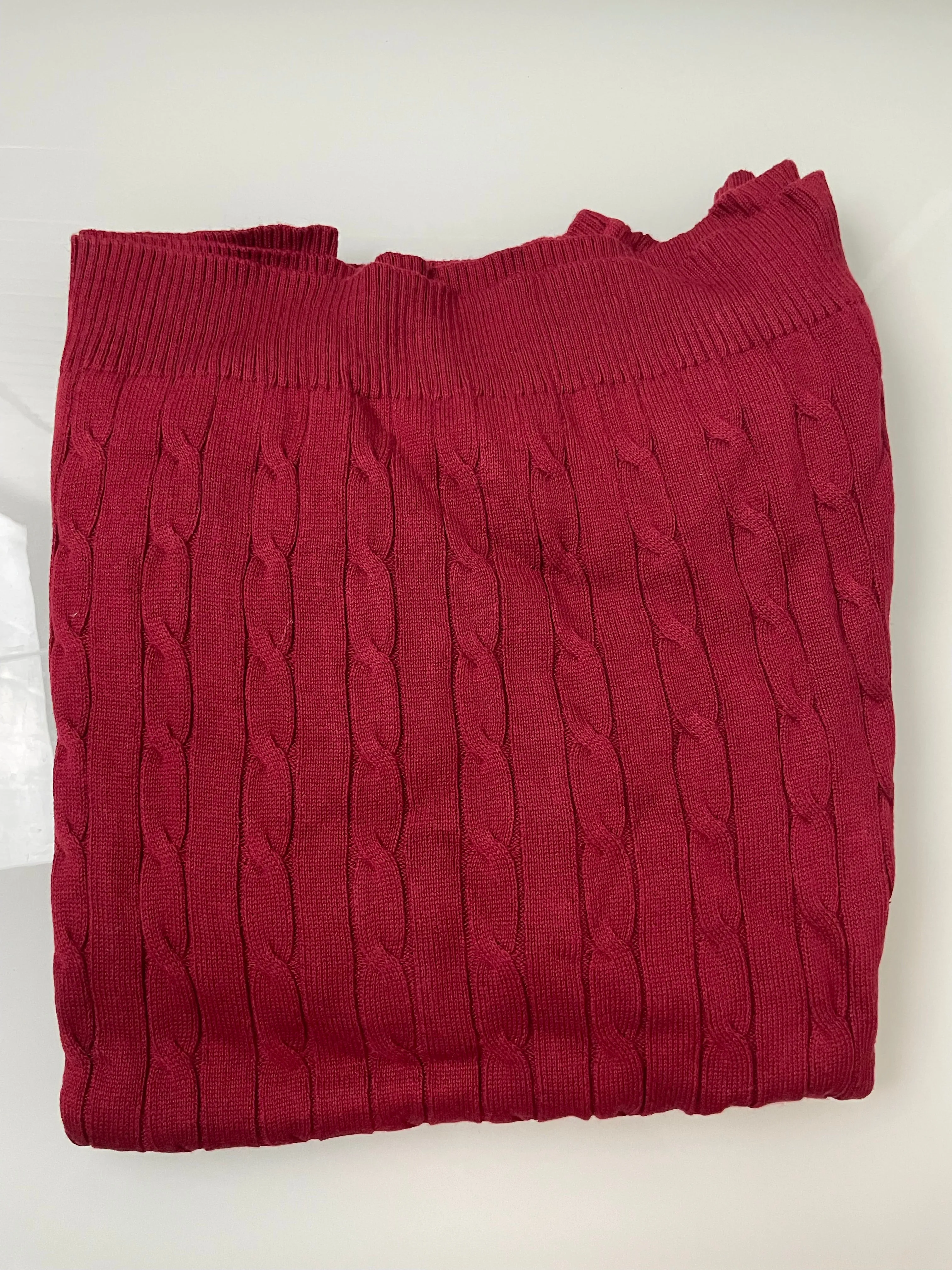 Men's Cable-Knit Elk Sweater,