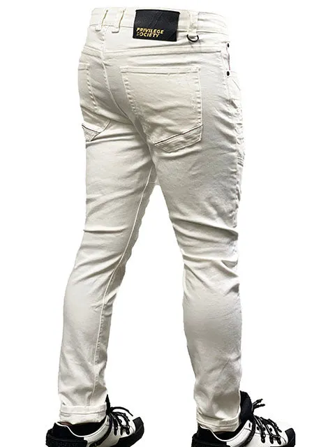 Men's Ultra White Skinny Jean