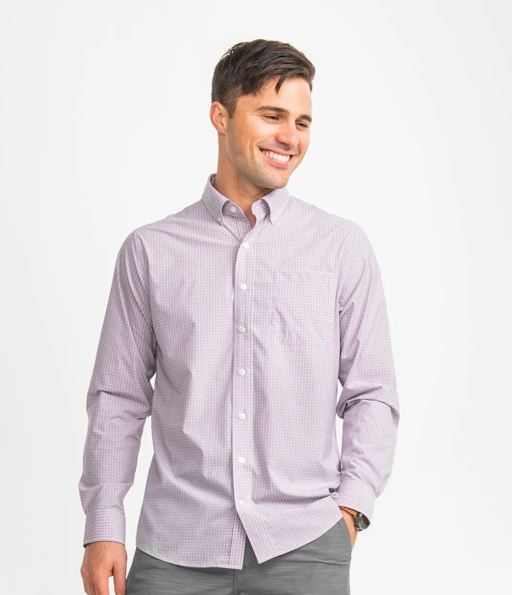 Men's Walton Check Long Sleeve Button Up Shirt