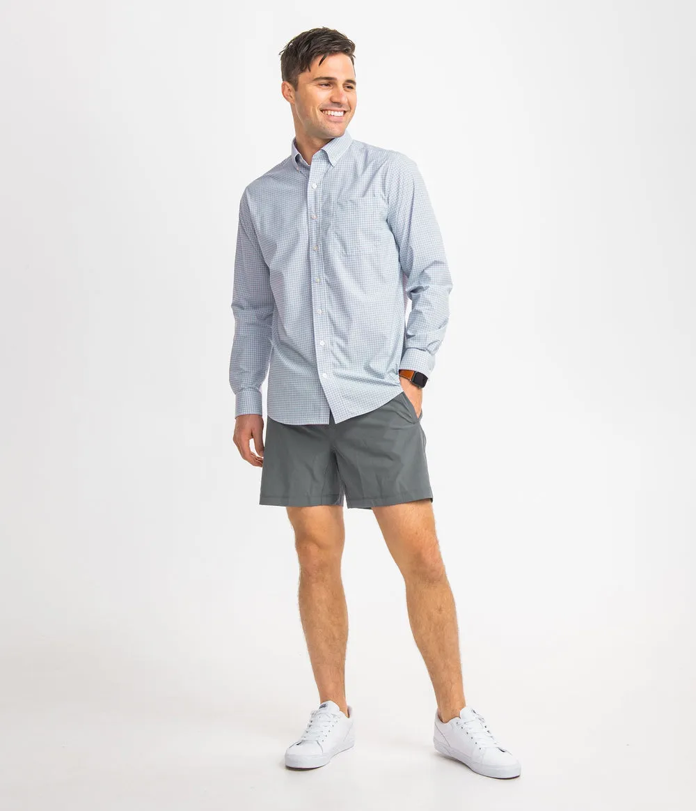 Men's Walton Check Long Sleeve Button Up Shirt