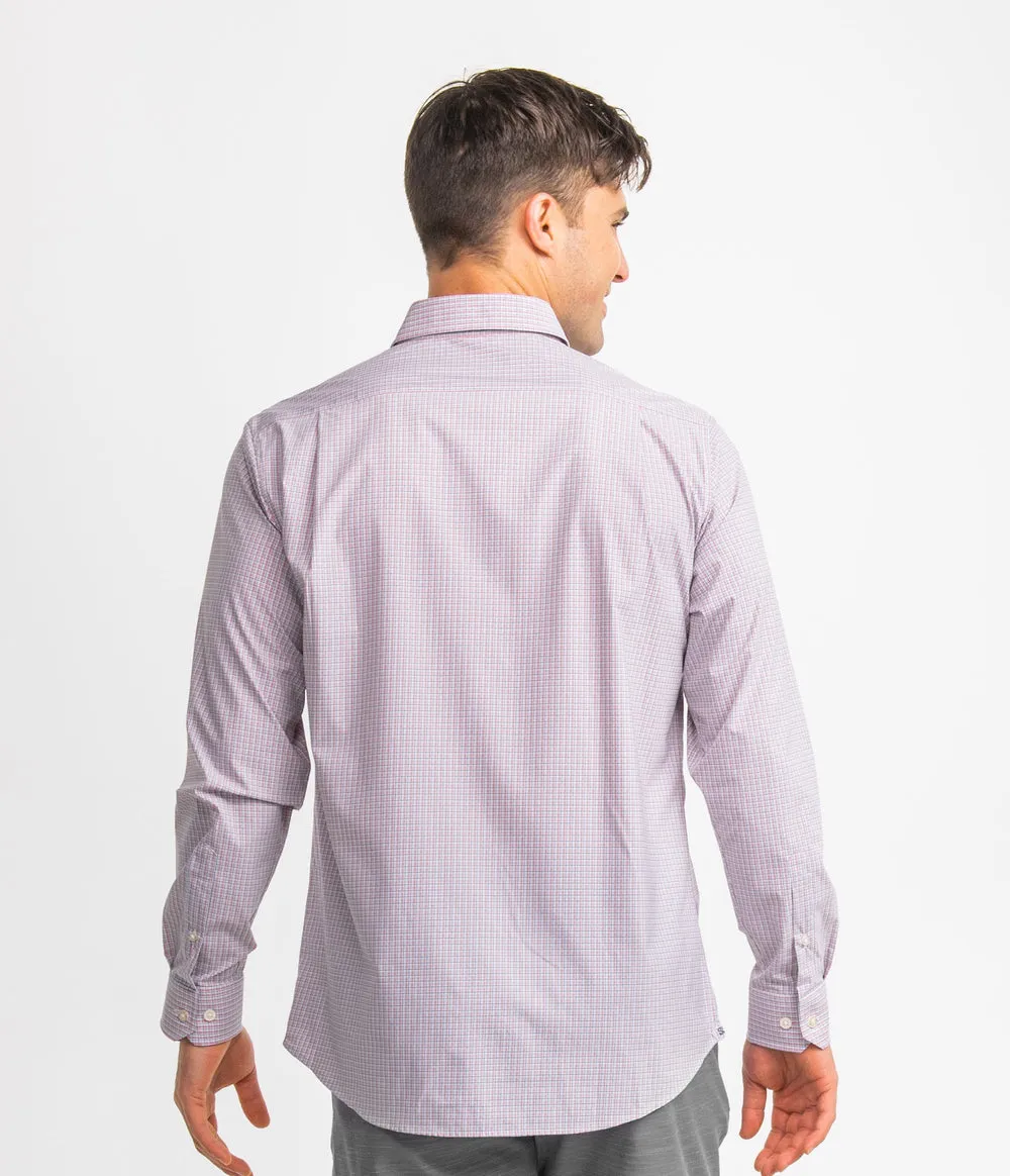 Men's Walton Check Long Sleeve Button Up Shirt