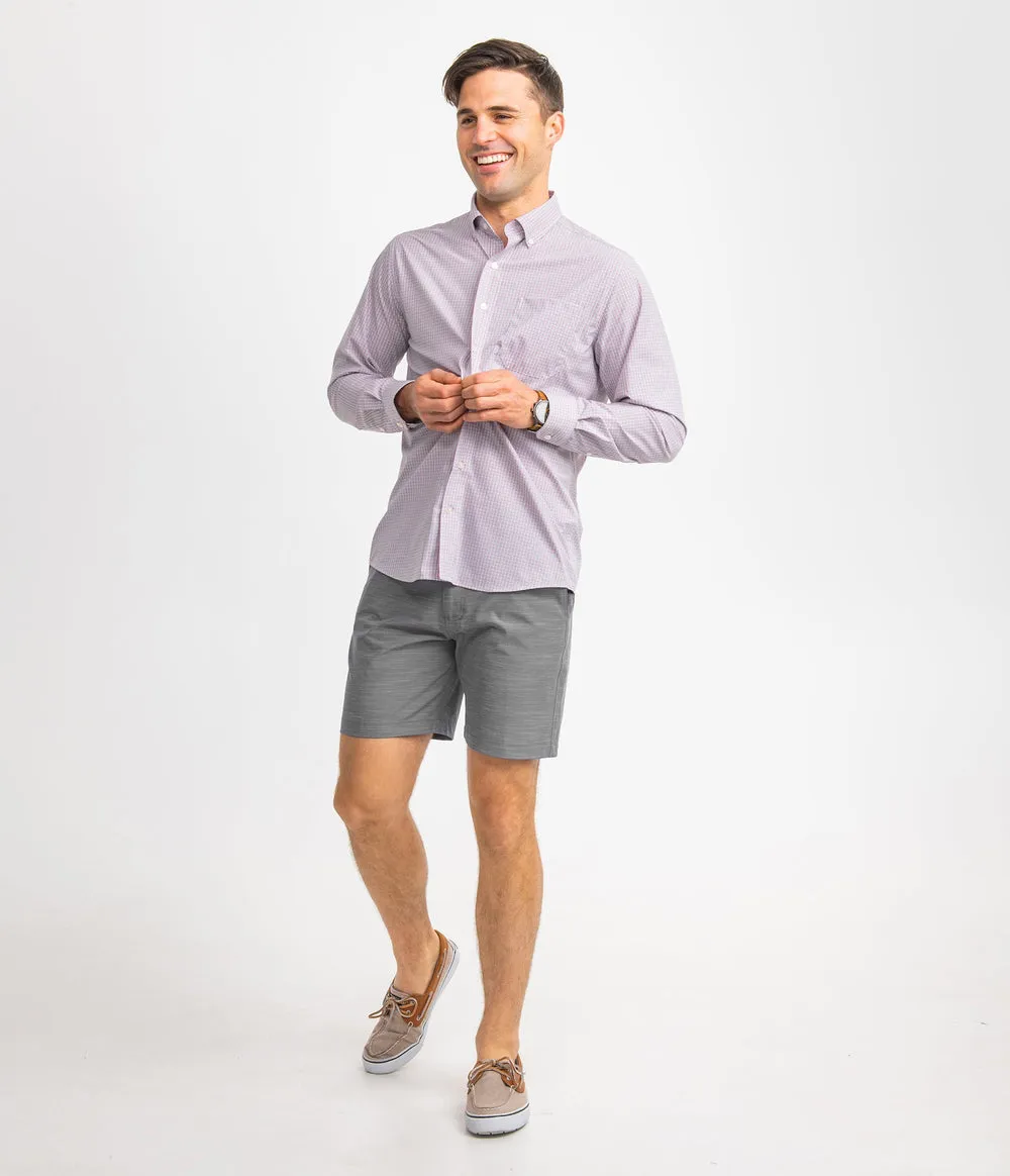 Men's Walton Check Long Sleeve Button Up Shirt