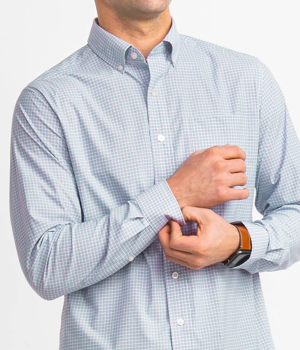 Men's Walton Check Long Sleeve Button Up Shirt