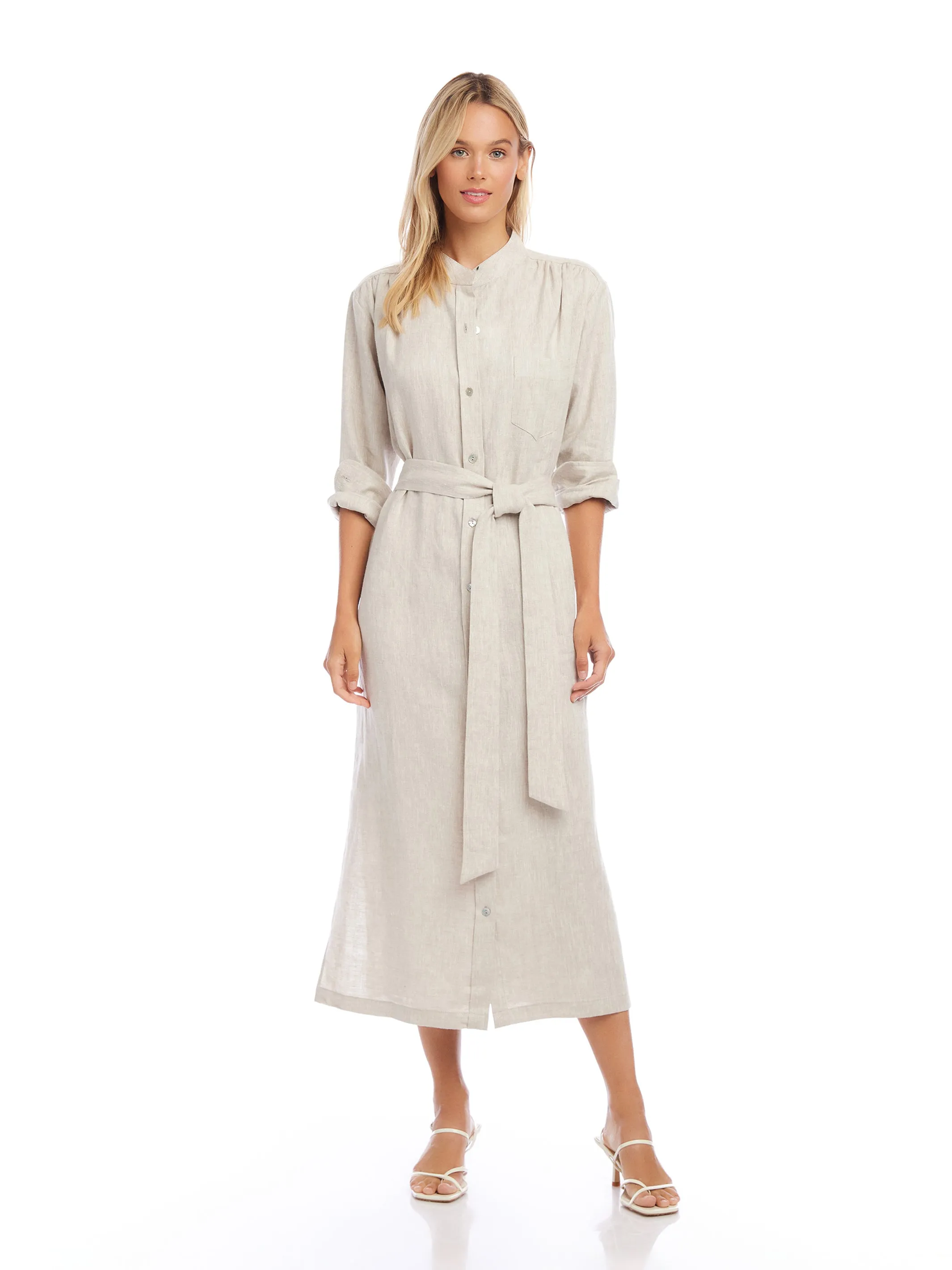 Midi Length Shirtdress